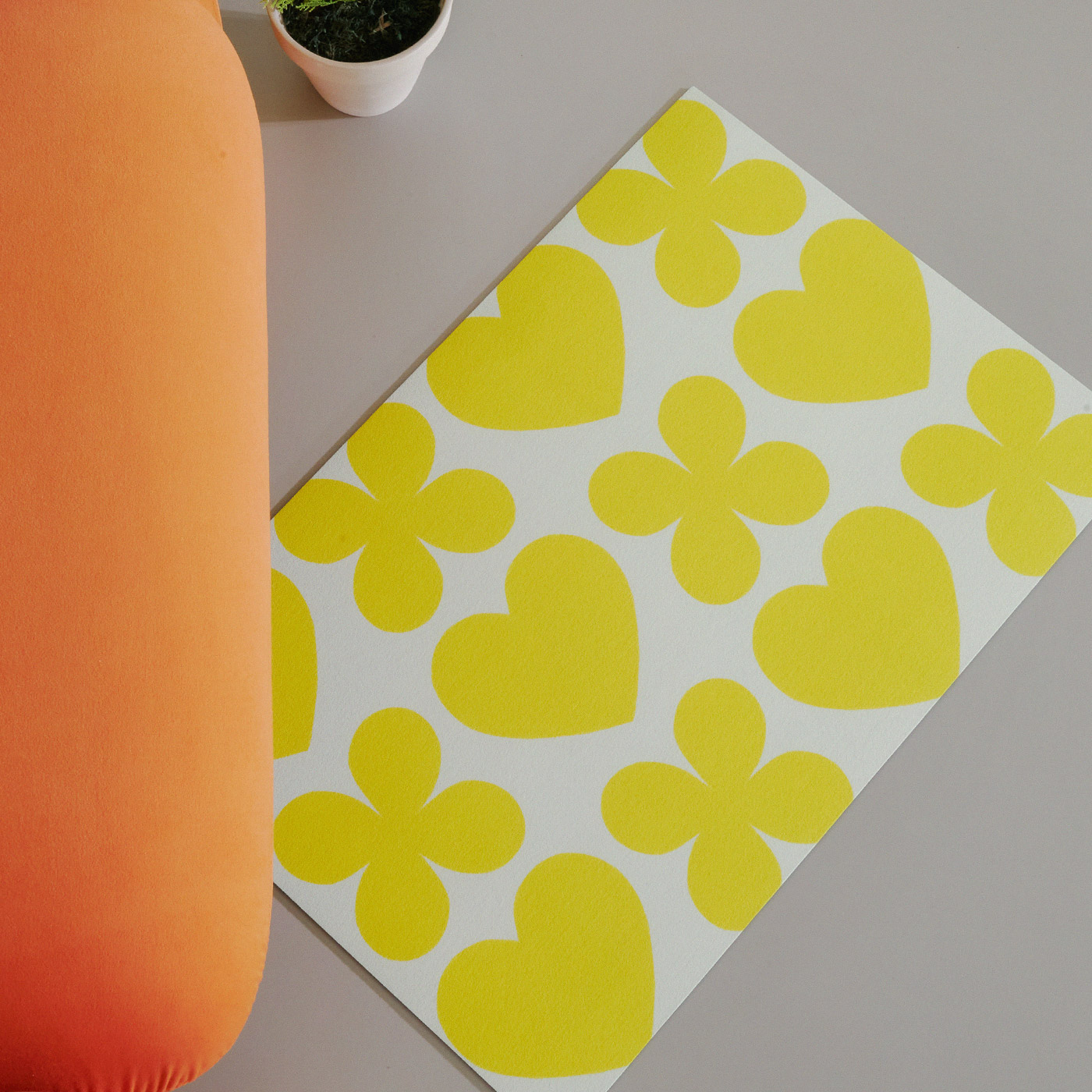 Graphic Utlity Mat Lemonhug, 40x60cm - 상세 이미지 4