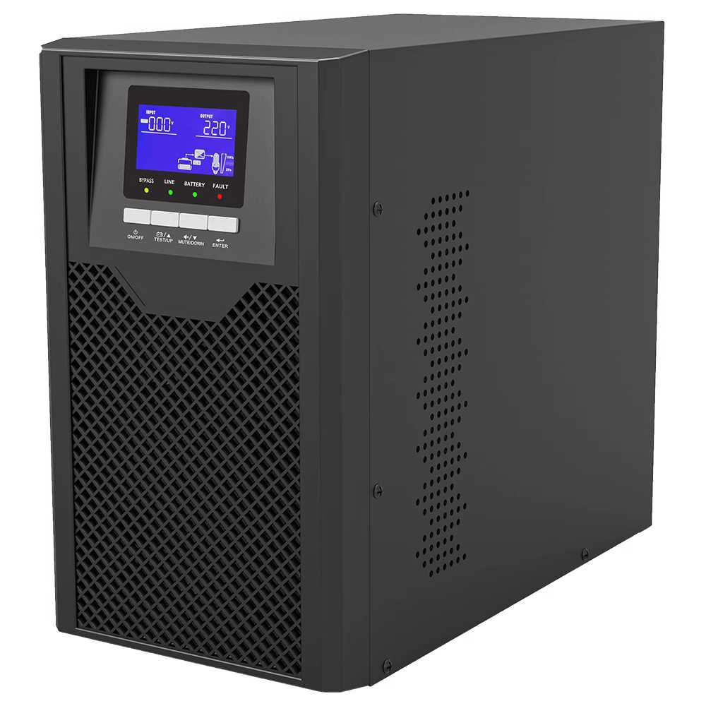 비상 전원 조정기 UPS 정전 시 백업 전력 안정 공급기 2KVA-2000W 내장 배터리 - 상품 이미지