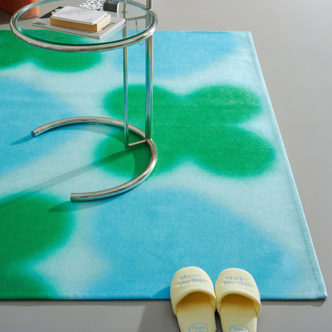 Graphic Flat Rug Mintbreeze, 200x250cm - 상세 이미지 4