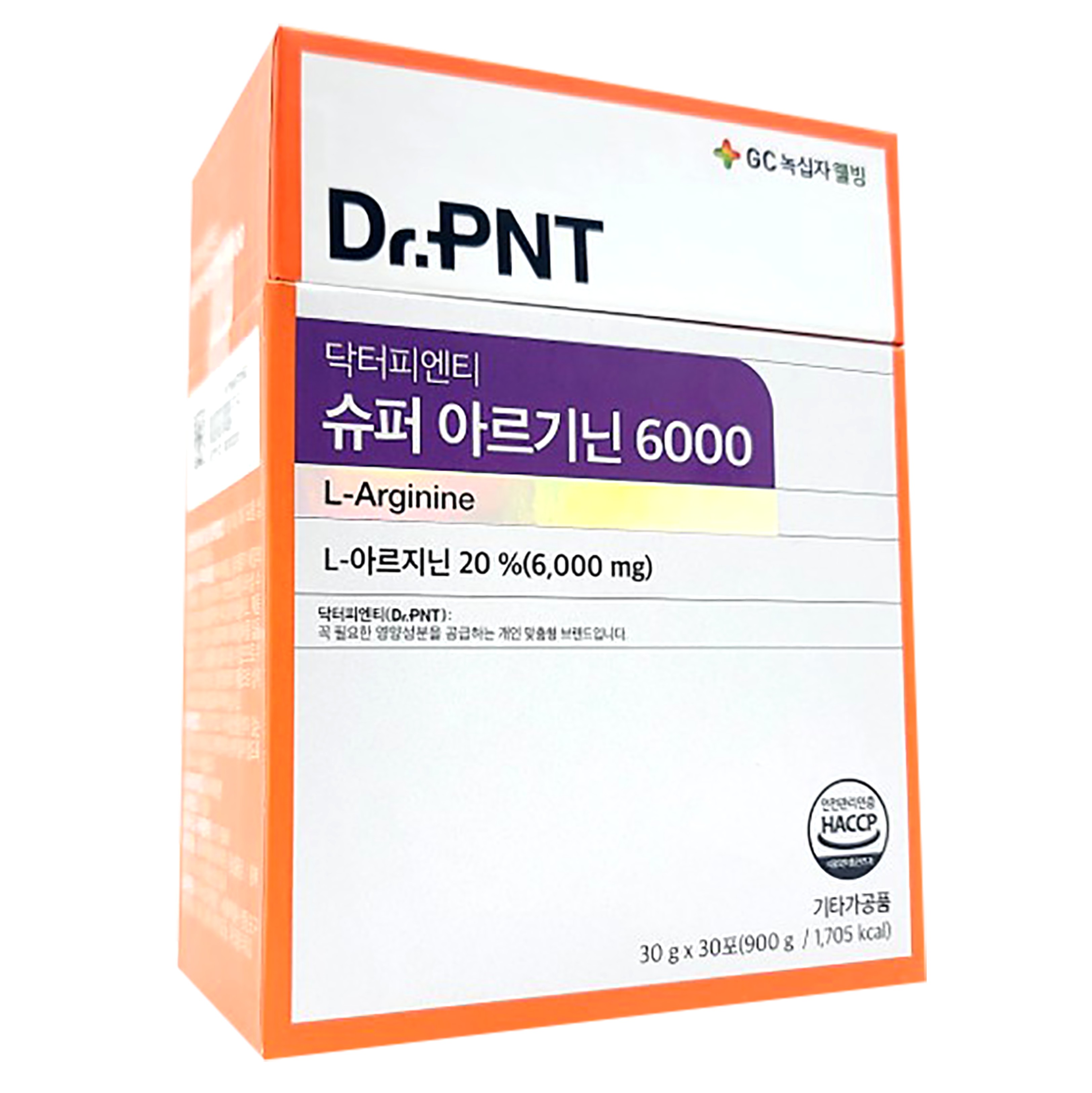 닥터피엔티 슈퍼 아르기닌 6000 L아르기닌엘 아르지닌 30포, 1개 제품 이미지