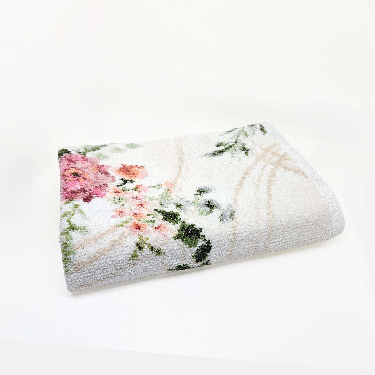 훼이라 스위트플라워즈 핸드타월 37x50cm 독일직수입 부드럽고 먼지없는 프리미엄 수건 선물 - 상세 이미지 4