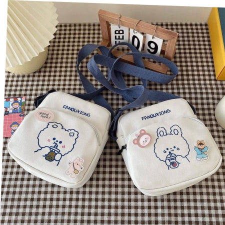 크로스백 데일리 메신저백 여행 보조 핸드폰 가방