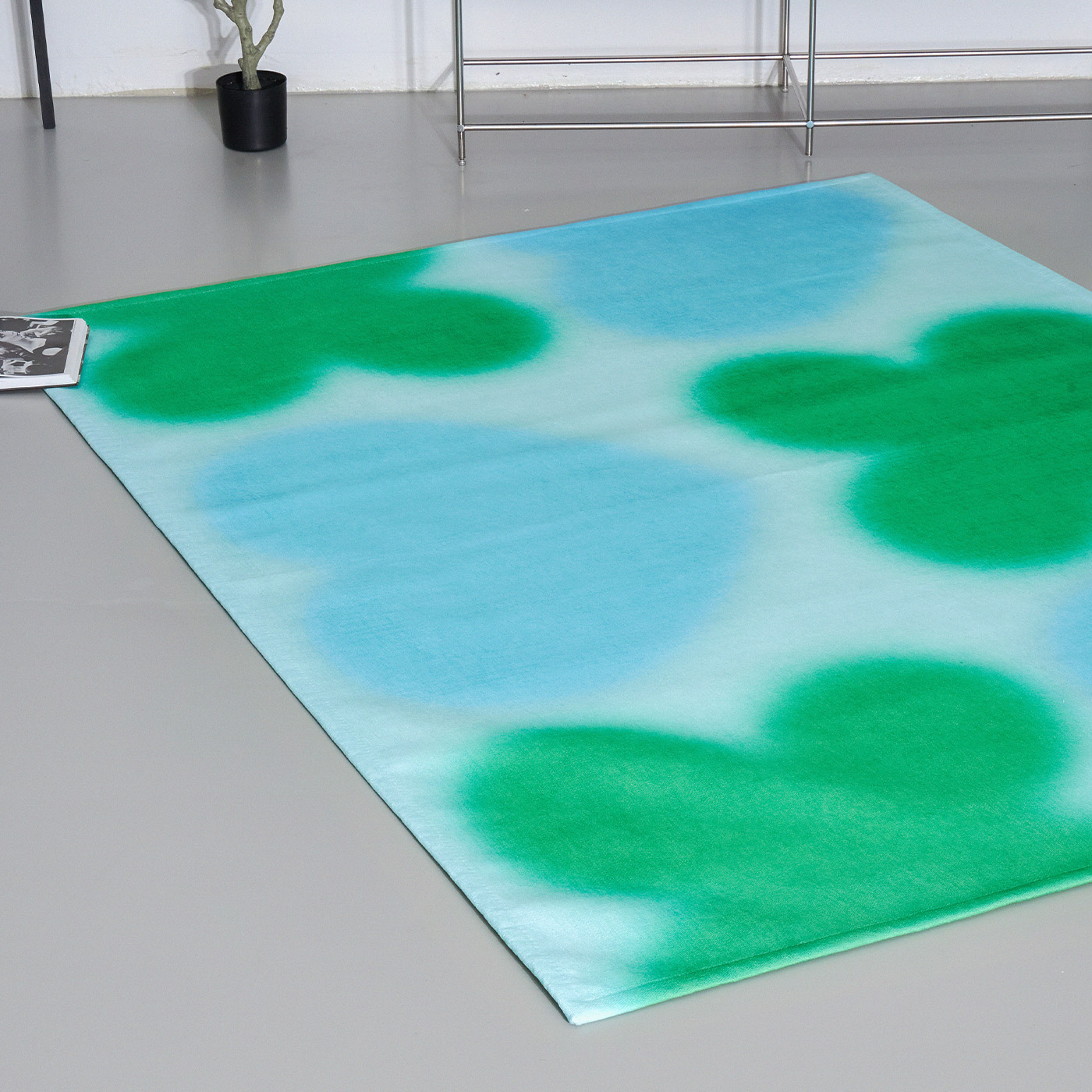 Graphic Flat Rug Mintbreeze, 100x150cm 이미지 6