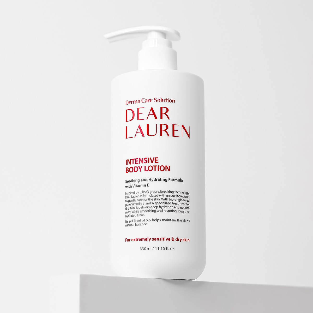 디어로렌 인텐시브 바디로션 약산성 저자극 건조 보습 온가족 시어버터 330ml, 1개 - 상세 이미지 3