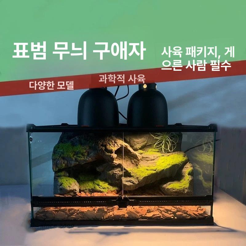 크레스티드게코 도마뱀 파충류 장식 사육장 소품 - 상세 이미지 3