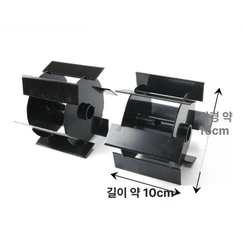 제초기 칼날 도랑 블레이드 토양 1쌍 김매기 부속품 제초날 - 상품 이미지