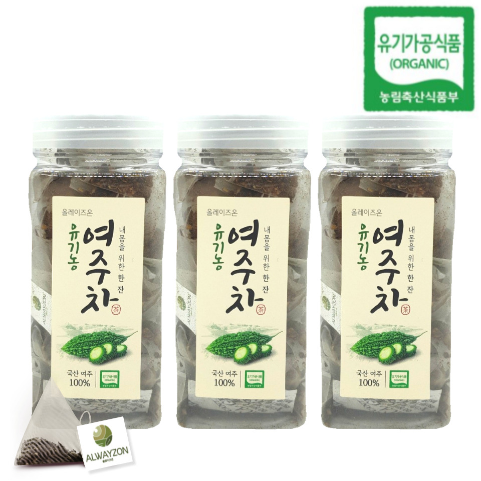 올웨이즈온티 유기농 덖음 여주차 티백 국내산 전라북도 정읍 - 상세 이미지 3