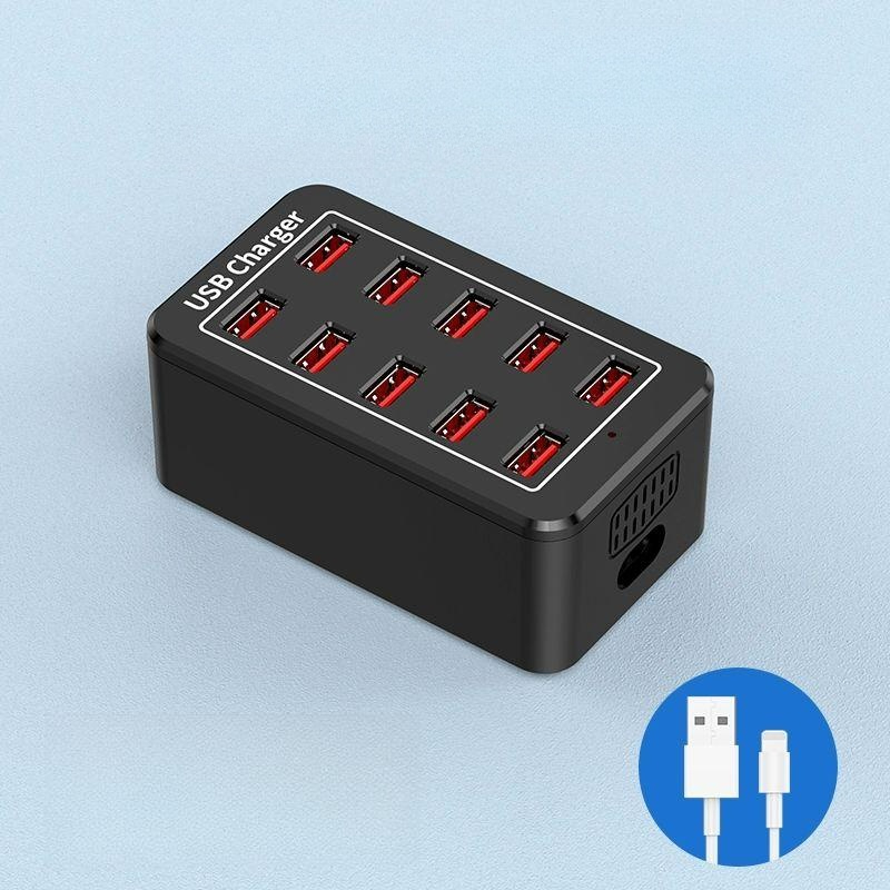 매장 usb 대량 충전기 카페 헬스장 멀티포트 핸드폰 - 상세 이미지 2