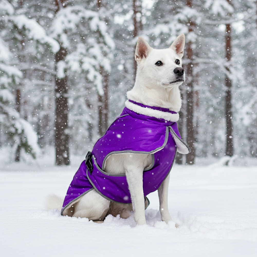 강아지패딩 조끼 대형견 패딩 망토 겨울옷 중형견