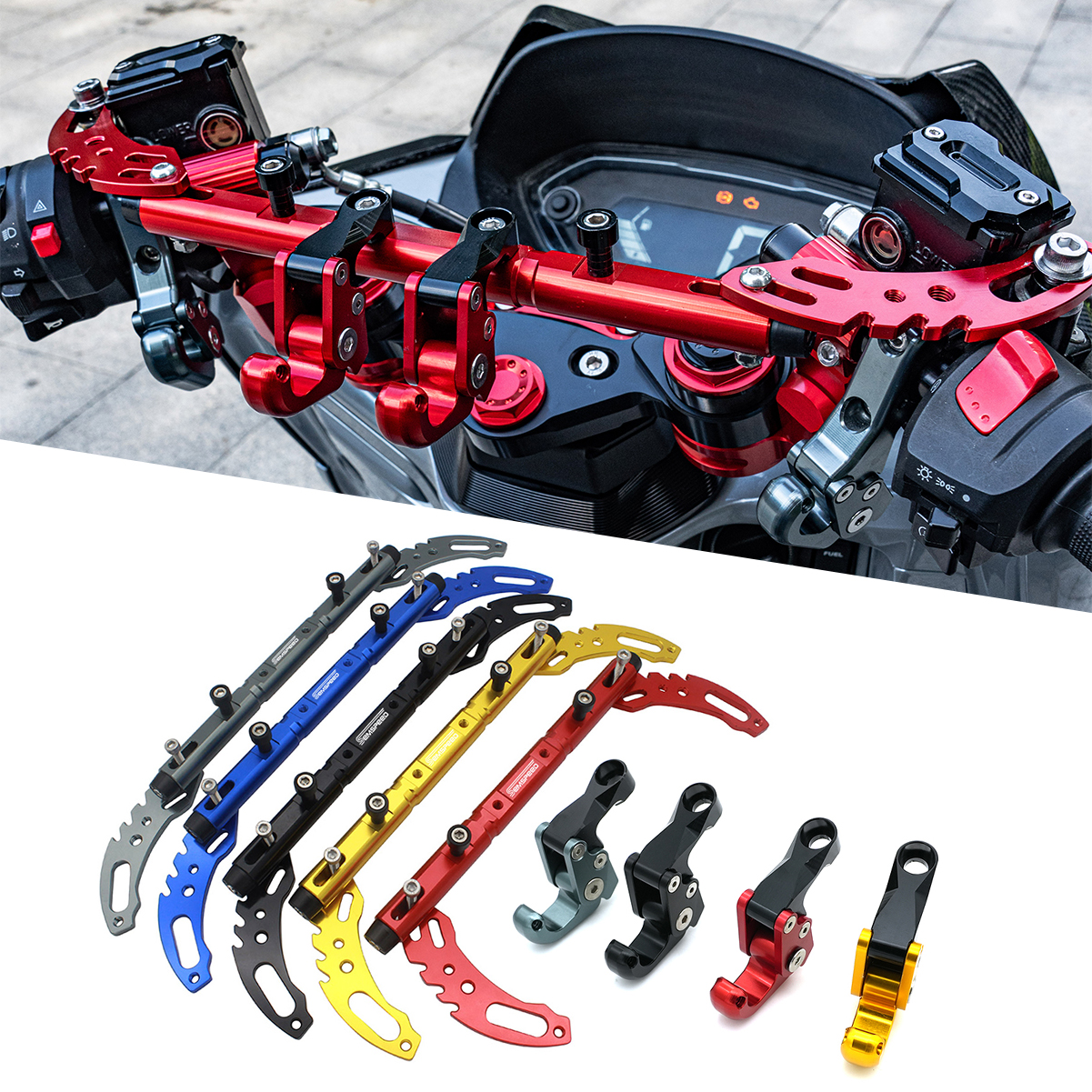 USR125 AFR125 UHR125 봉지걸이 핸들바 - 상세 이미지 4