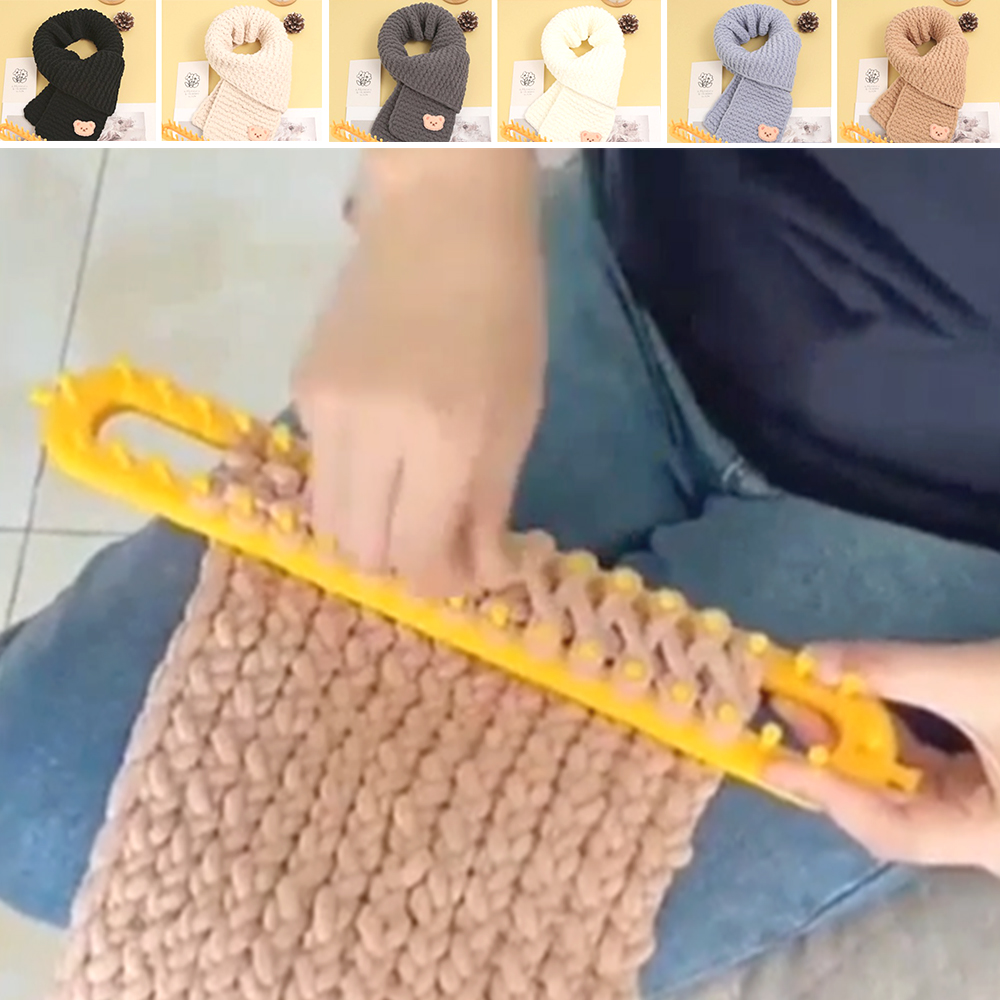 초보 뜨개질 키트 포근한 목도리 만들기 diy - 상품 이미지