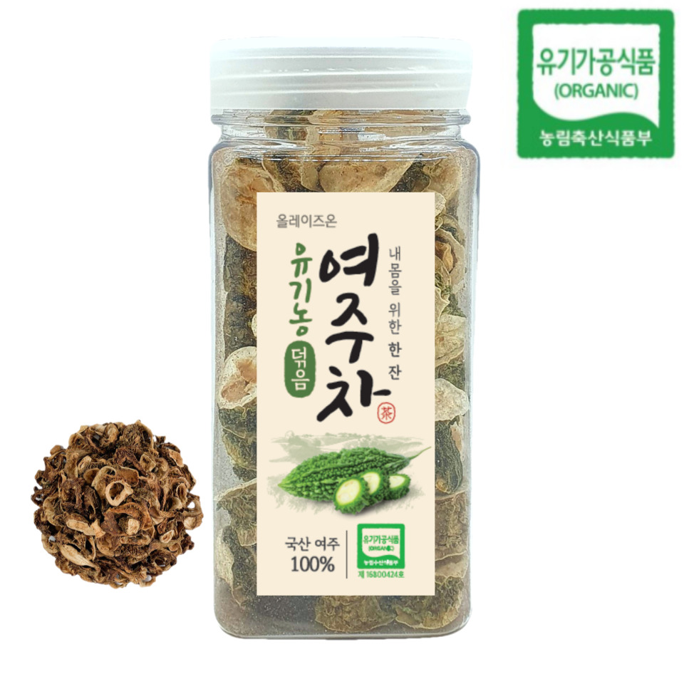 올웨이즈온티 유기농 덖음 여주차 원물 국내산 전라북도 정읍 - 상품 이미지