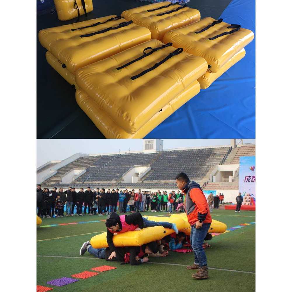 에어바운스 풍선 들고 뛰기 실내 체육 놀이 기구 1.8x0.5x0.3m (2개) - 상세 이미지 4