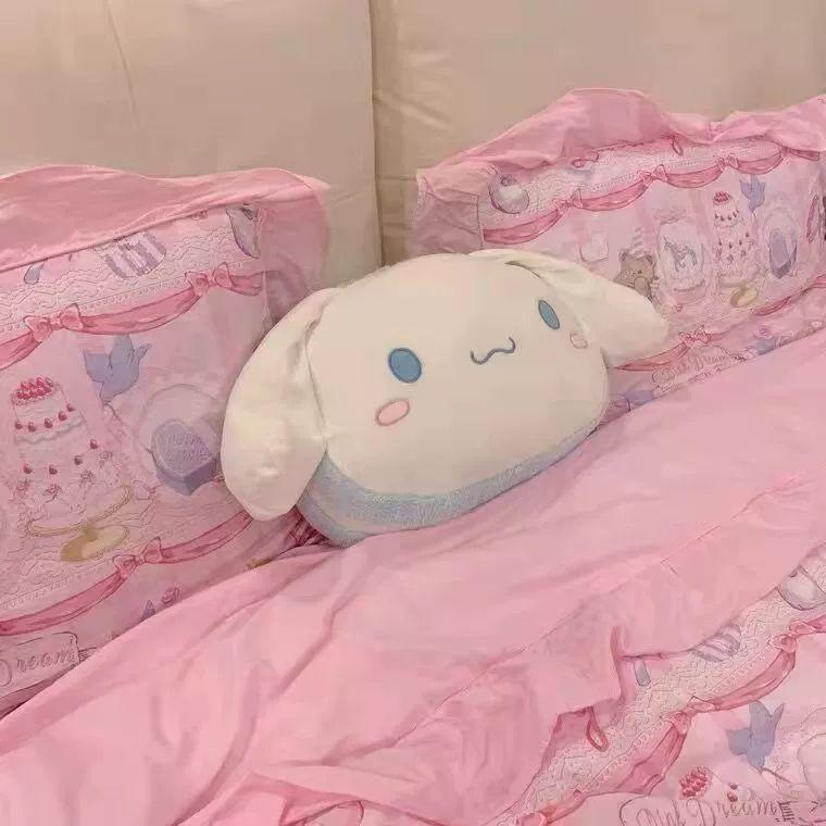 산리오 베게 쿠션 핸드워머 소파 베개 손난로 침대 등받이 쿠션 키티 쿠로미 시나모롤 마이멜로디 - 상세 이미지 2