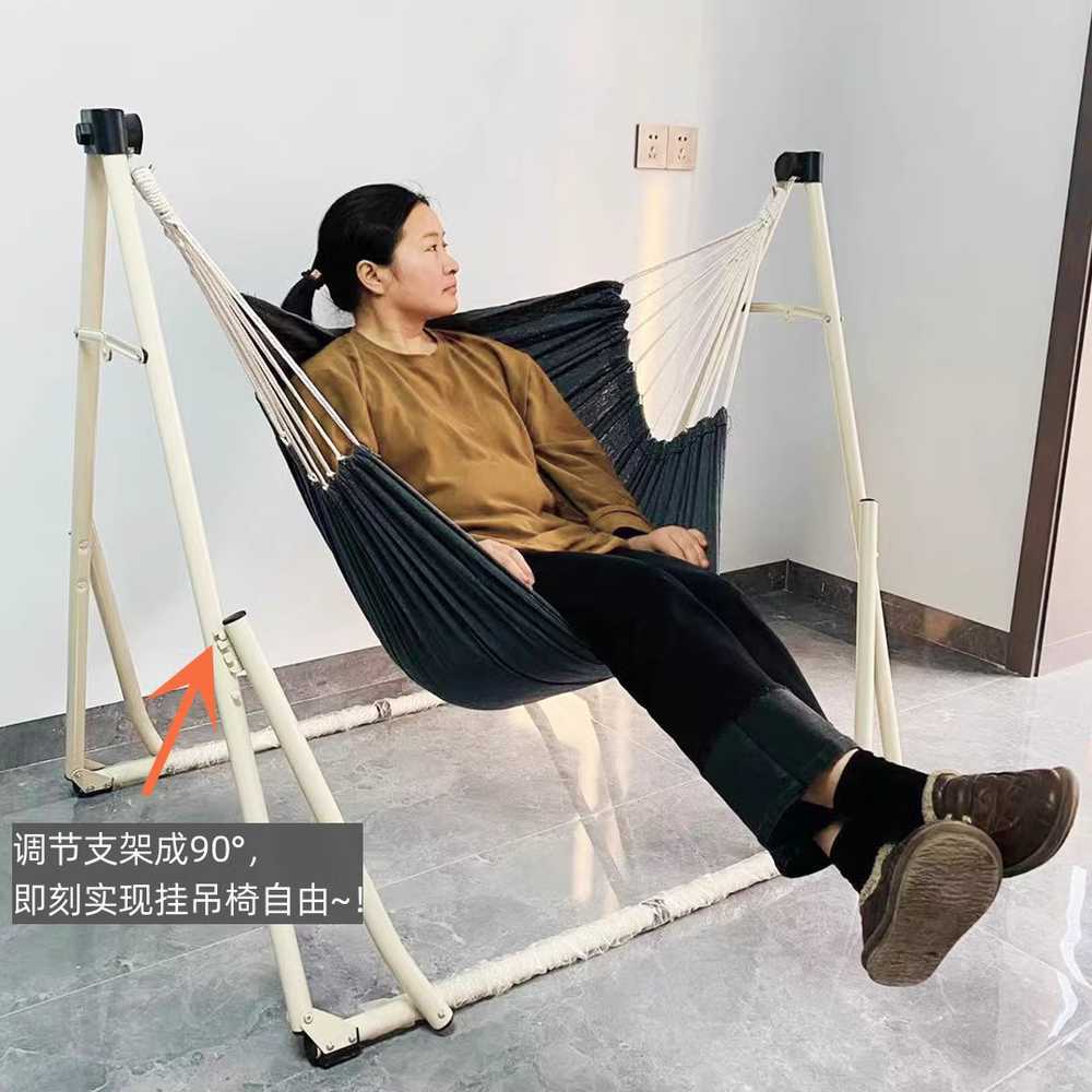 해먹 그네 캠핑 가정용 감성 의자 그물침대 스탠드 - 상세 이미지 2
