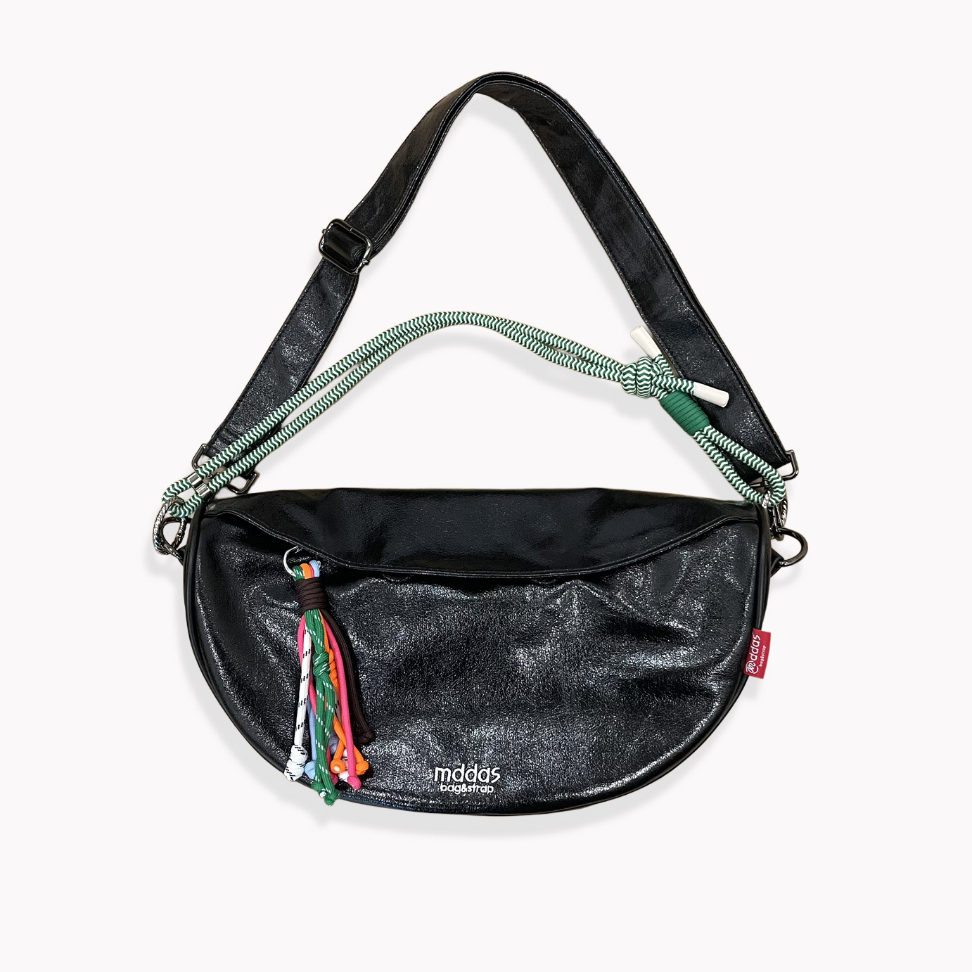 샤이니백 유럽여행가방 핸드폰 여권 가방 해외여행용 반달 크로스 슬링 미니 백