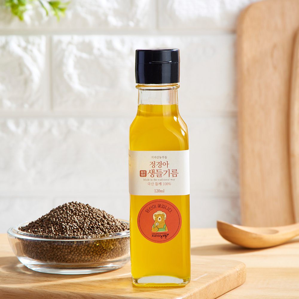 정경아 들기름 찐 생들기름 오메가3 비건지방식 저온압착 당일착유 국산들깨 300ml, 1개 이미지 6
