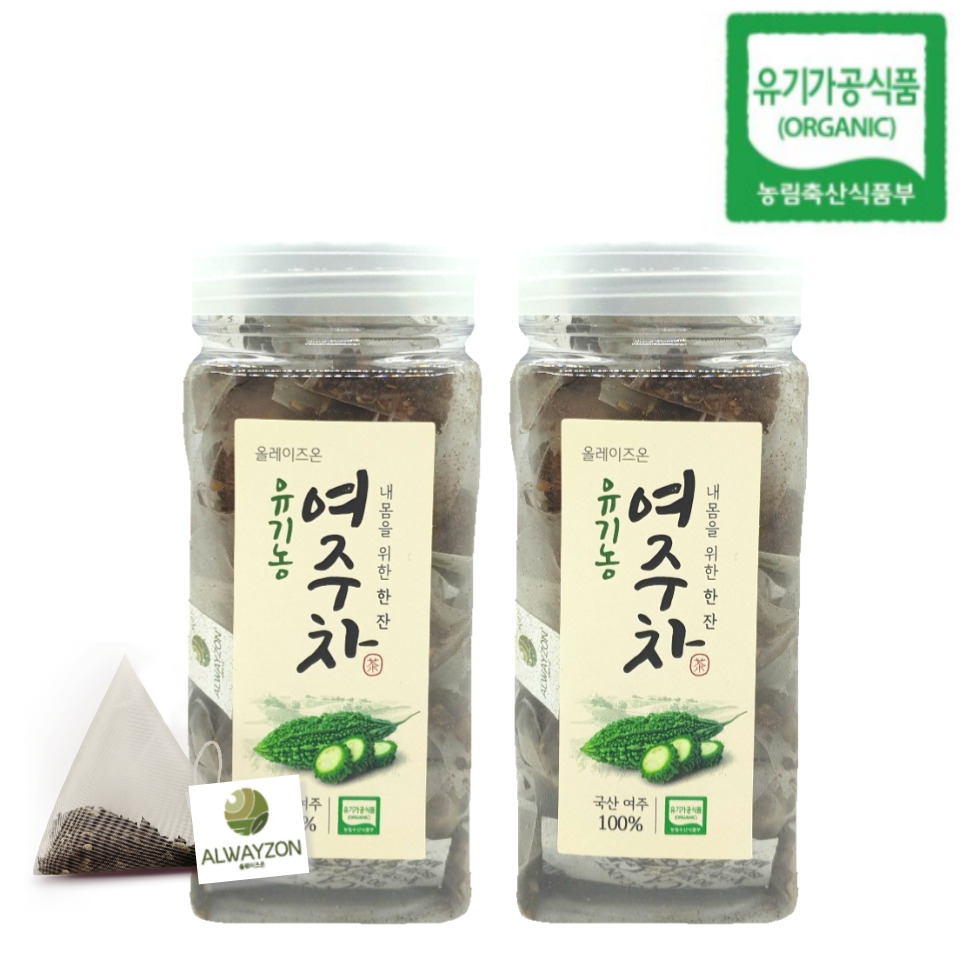 올웨이즈온티 유기농 덖음 여주차 티백 국내산 전라북도 정읍 - 상세 이미지 2