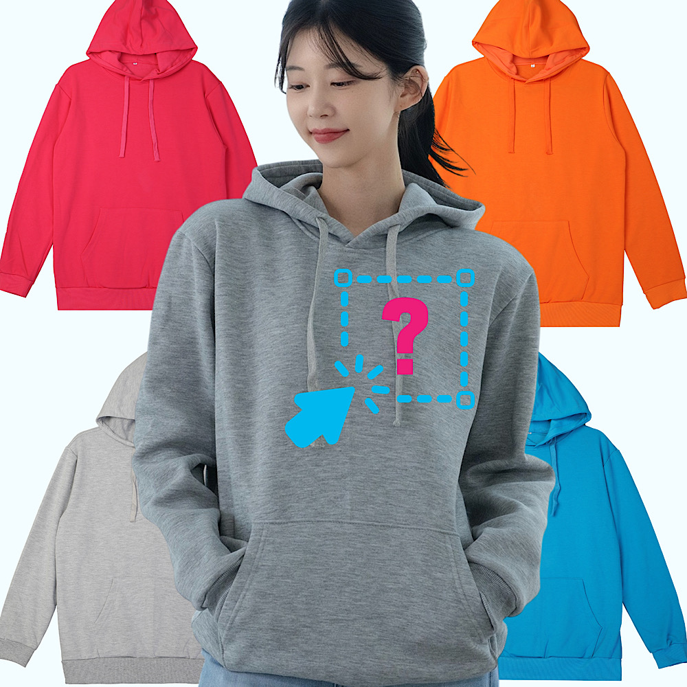 후드티 주문 제작 티셔츠 소량 프린팅 커스텀 [인쇄비포함] 제품 이미지