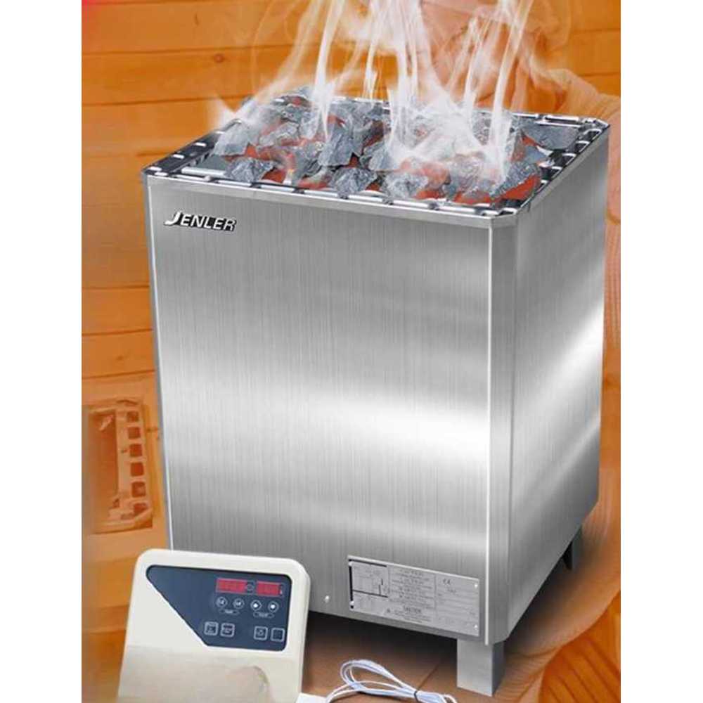 전기식 사우나 스토브 찜질방 난방 히터 가정용 목욕 10.5KW 용광로+디지털+스톤3 - 상세 이미지 3