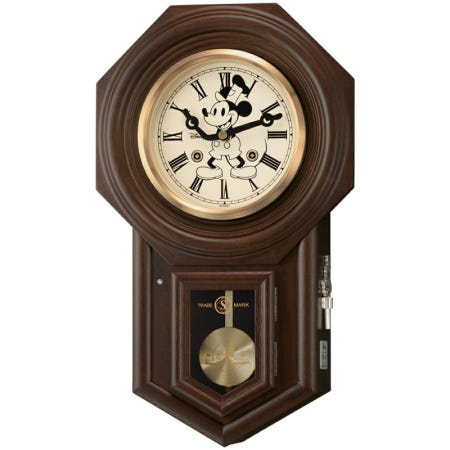 [해외]세이코 디즈니 증기선 윌리 미키마우스 일본 한정판 멜로디 벽시계 FS805B