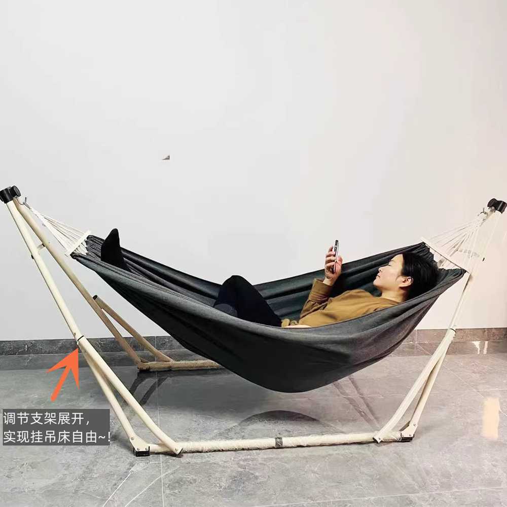 해먹 그네 캠핑 가정용 감성 의자 그물침대 스탠드 - 상세 이미지 3