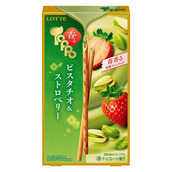 롯데 토포 피스타치오&스토로베리 - 메인 이미지