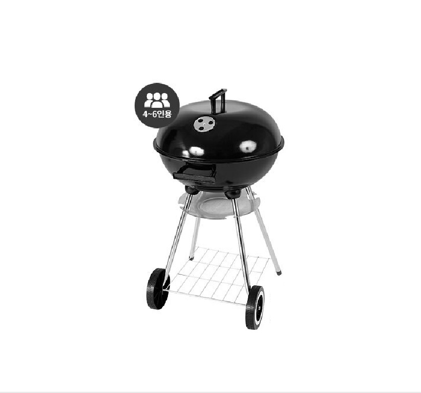 꾸버스 애플 43 바베큐 그릴 숯불 직화 펜션 야외 훈제그릴