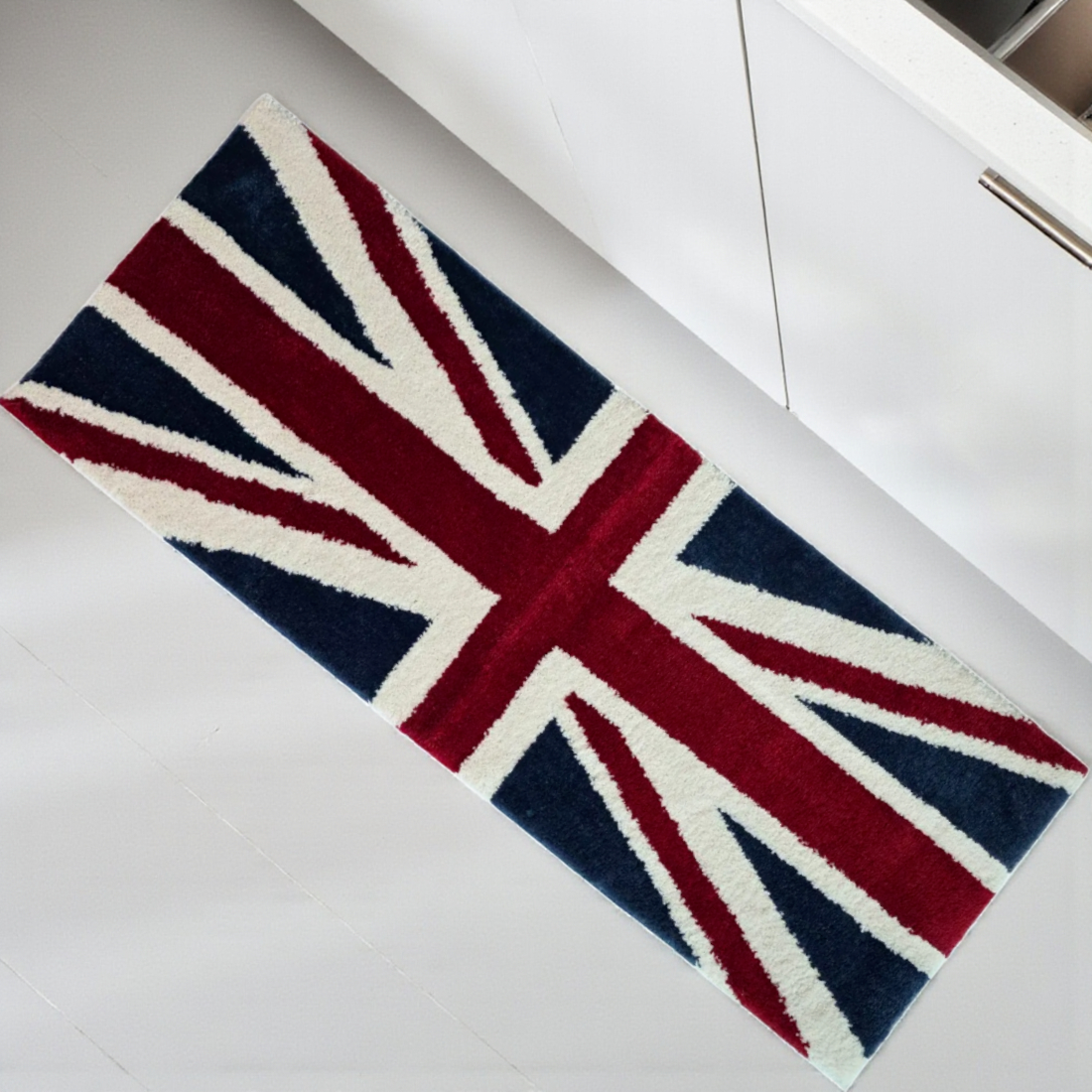 홈집합 유니온잭 영국감성 인테리어 발매트 거실·현관·방 포인트 러그 45x120 - 상품 이미지