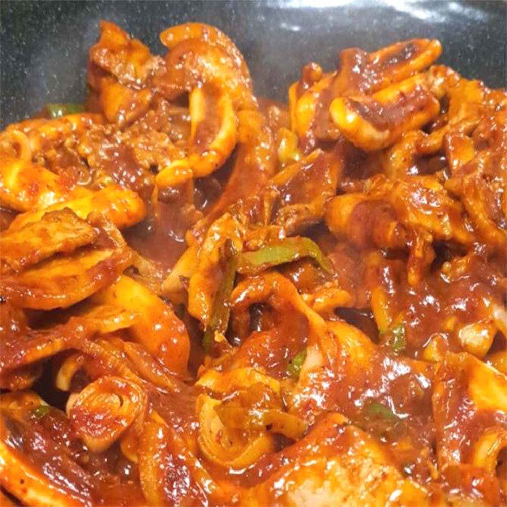 매콤한 오삼 불고기 450g 오징어볶음 간편야식 술안주 - 상세 이미지 2