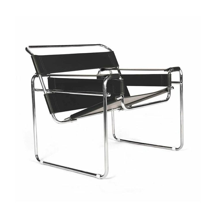 바실리 체어 D4 말안장가죽 접이식 라운지체어 chair - 상세 이미지 2