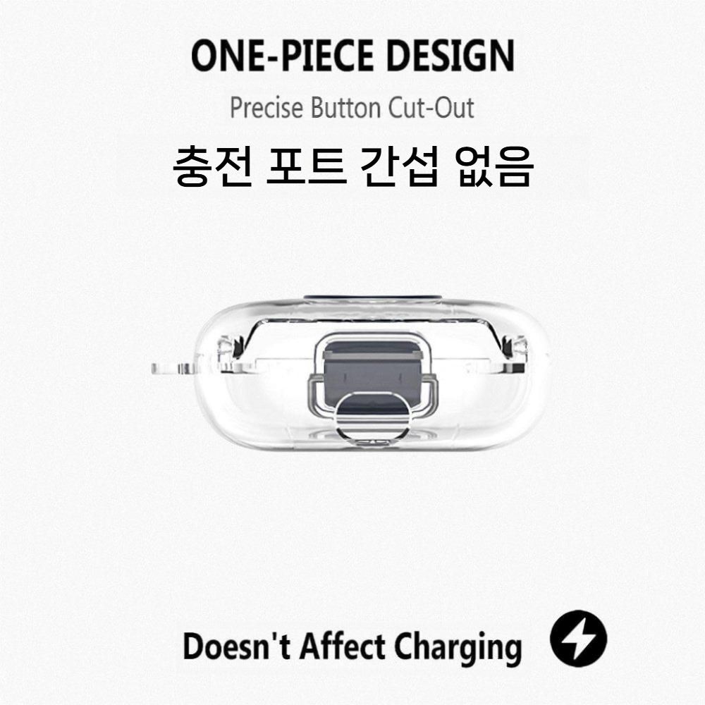 샥즈 오픈핏2 보호 케이스 T920 투명 클립 잠금 커버 - 상세 이미지 5