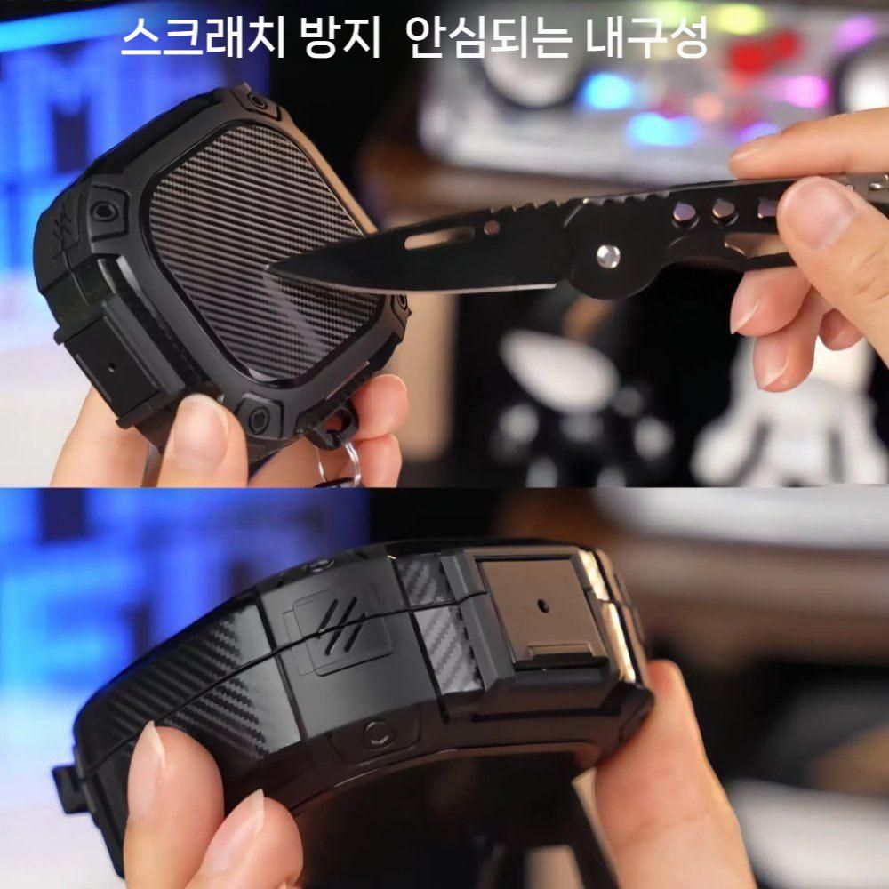 샥즈 오픈핏2 보호 케이스 분실 방지 잠금 버클 하드 범퍼 후크 고리 - 상세 이미지 4