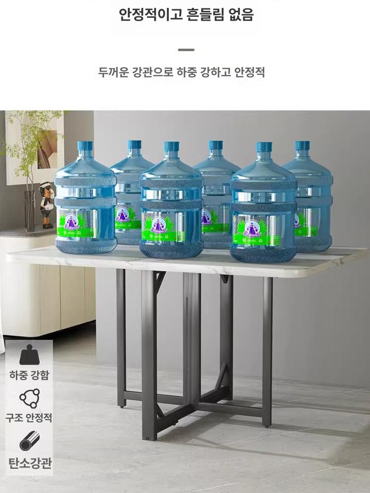접이식 식탁 확장 미니 식탁테이블 폴드 공간활용 - 상세 이미지 2