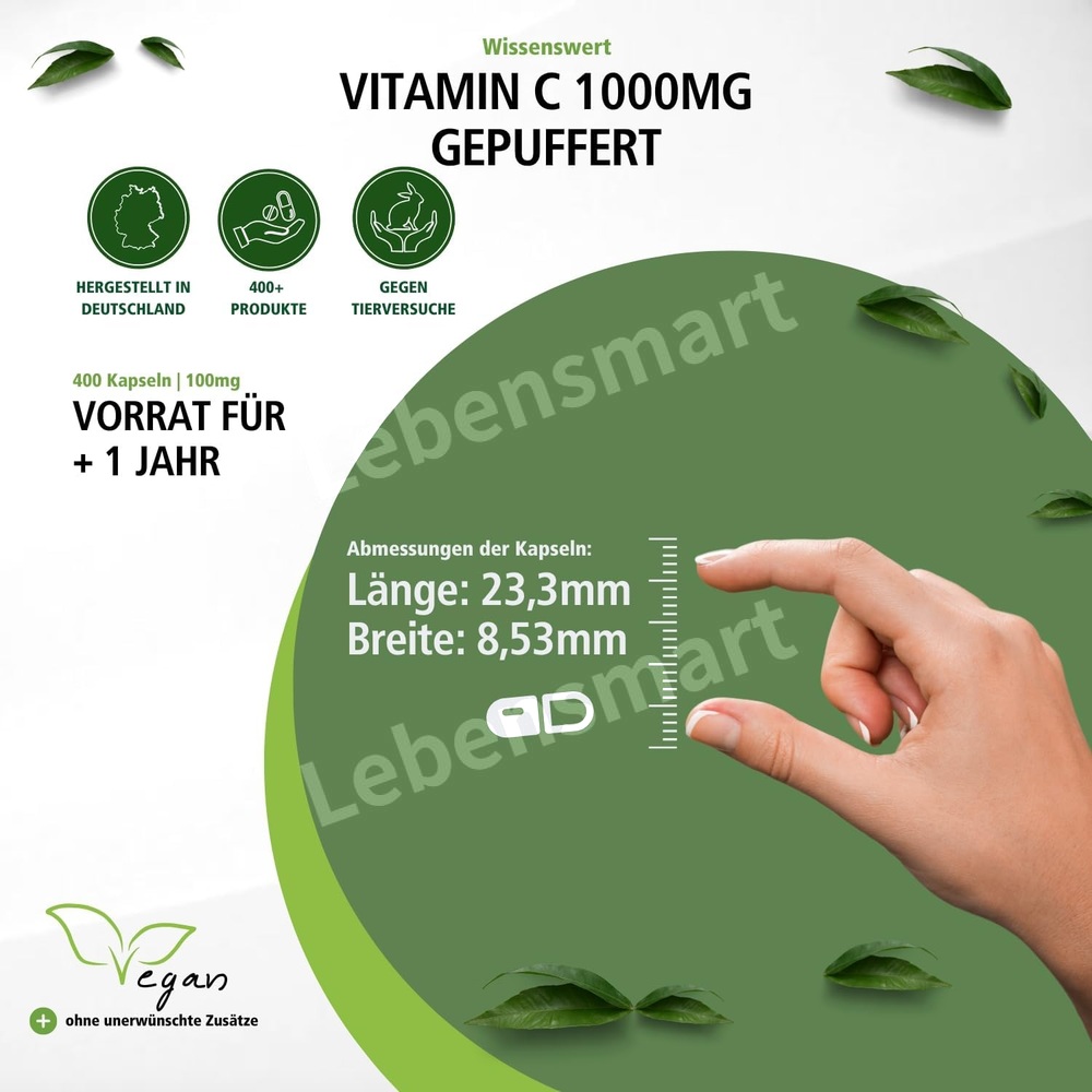 페어바이탈 비타민C 1000mg 400캡슐 - 상세 이미지 5