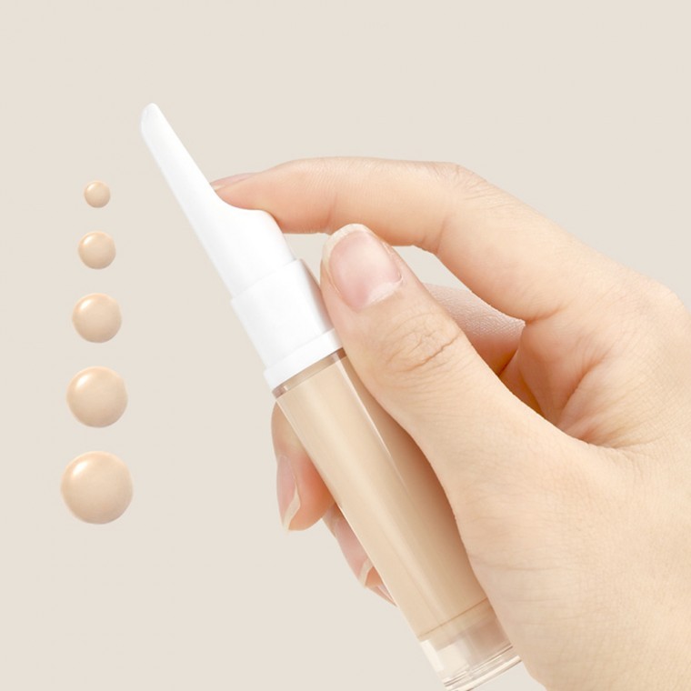 미니 파운데이션 용기 여행용 휴대용 화장품 진공 펌프 공병 - 메인 이미지