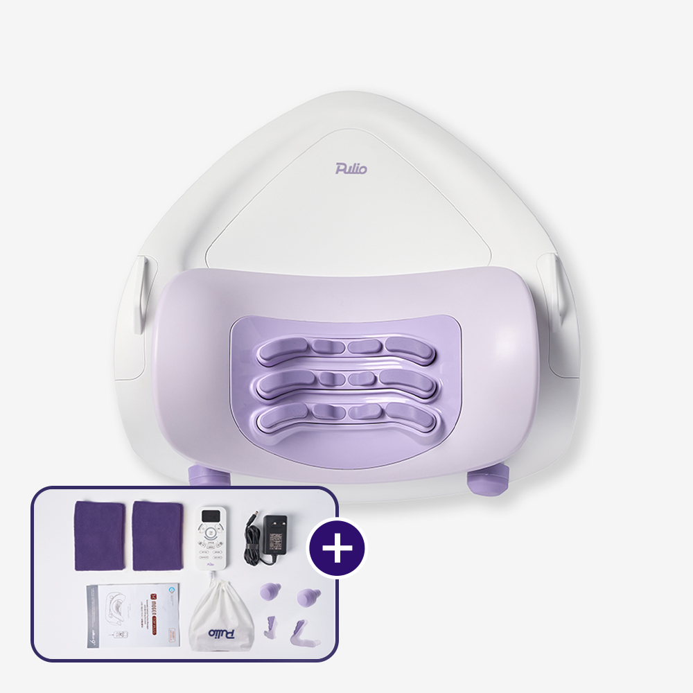 [풀리오본사] [선물SET] 넥풀러 목 어깨 홈케어 (넥커버+지압봉+커버백)