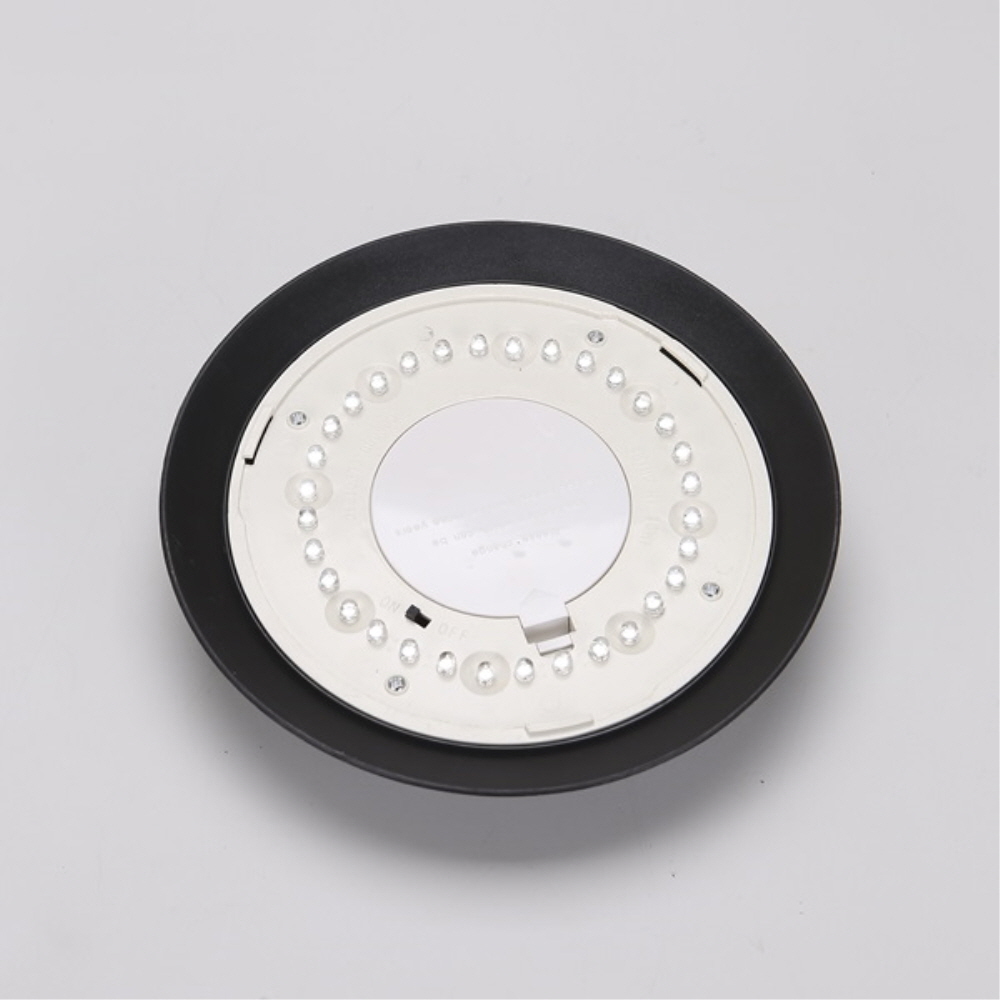 LED 태양광 벽등 정원등 32LED 16W 블랙 주광색 계단 테라스 팩형 잔디등 겸용 - 상세 이미지 4