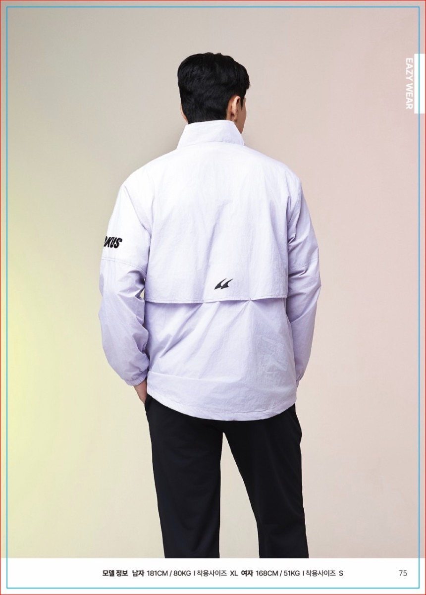 스트로커스 바람막이 자켓 겉옷 남녀공용 배드민턴 긴팔 STRWB-2509 - 상세 이미지 2