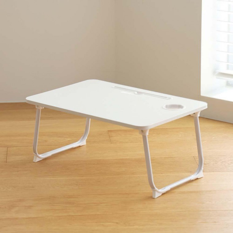 화이트 접이식좌식책상 원룸테이블 1인용 컴퓨터책상