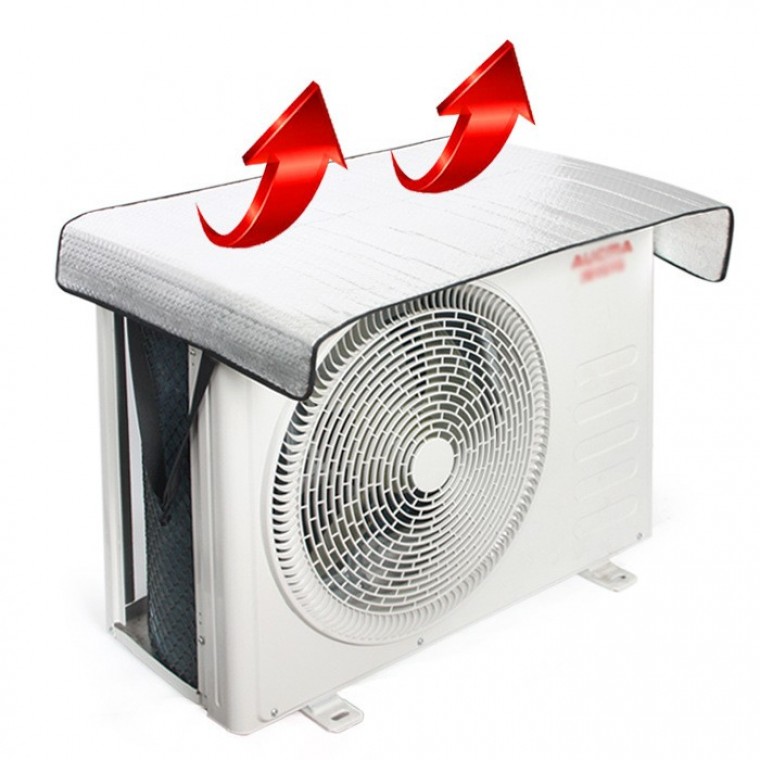 에어컨 실외기 햇빛 커버 덮개 가리개 가림막