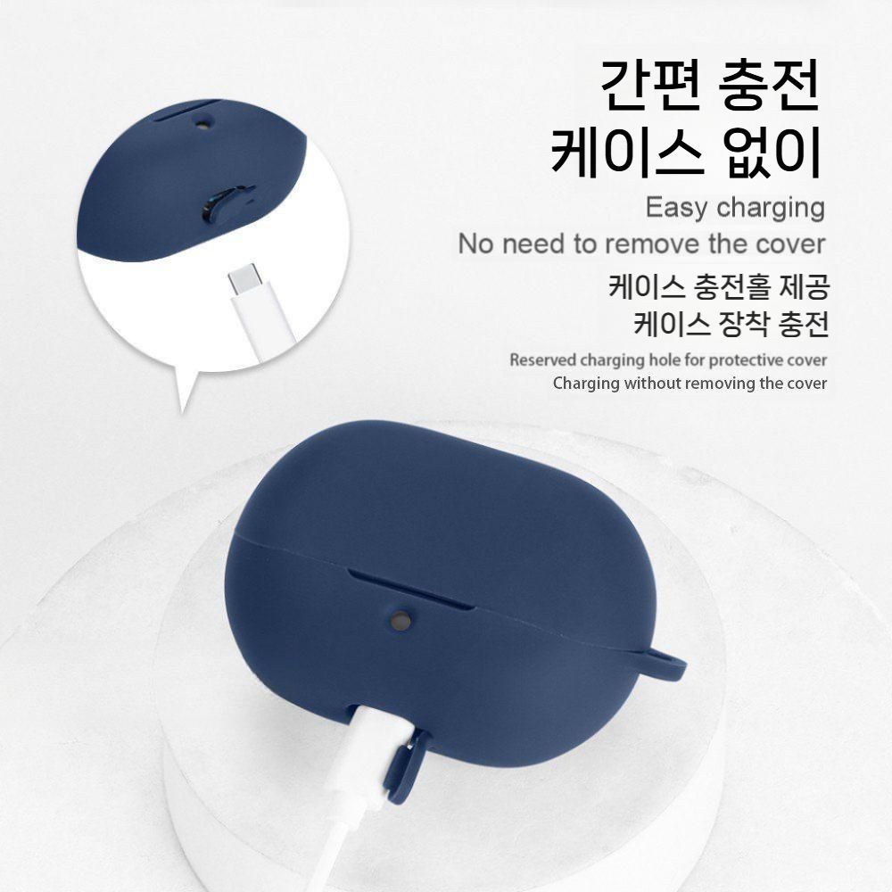 사운드피츠 h3 보호 케이스 일체형 실리콘 소프트 투명 커버 - 상세 이미지 4