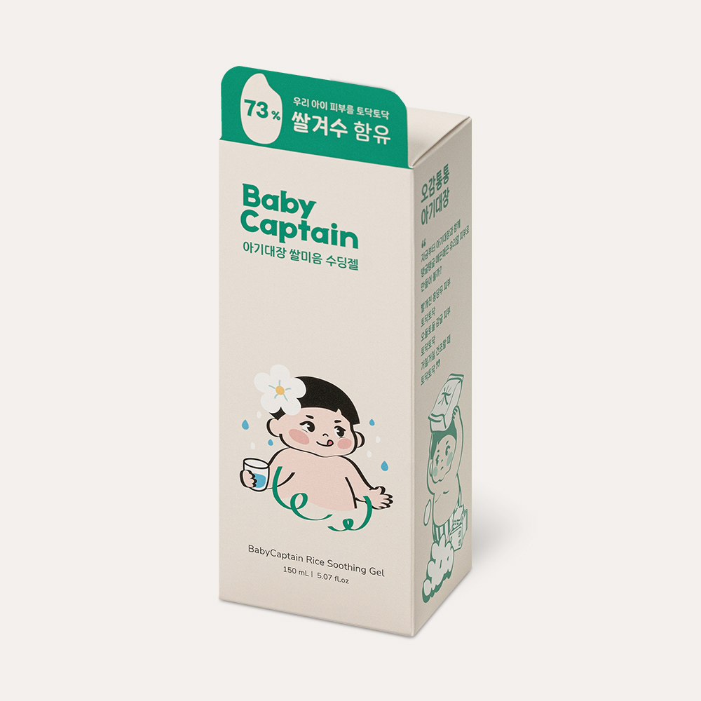 아기대장 신생아 쌀미음 아기 저자극 비건 수딩젤 150ml 이미지 8