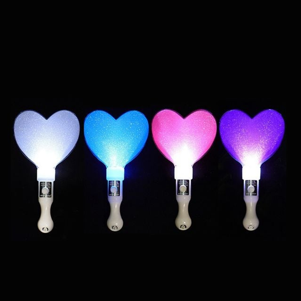 LED 응원봉 하트 모양 황영웅 별 요술 - 메인 이미지