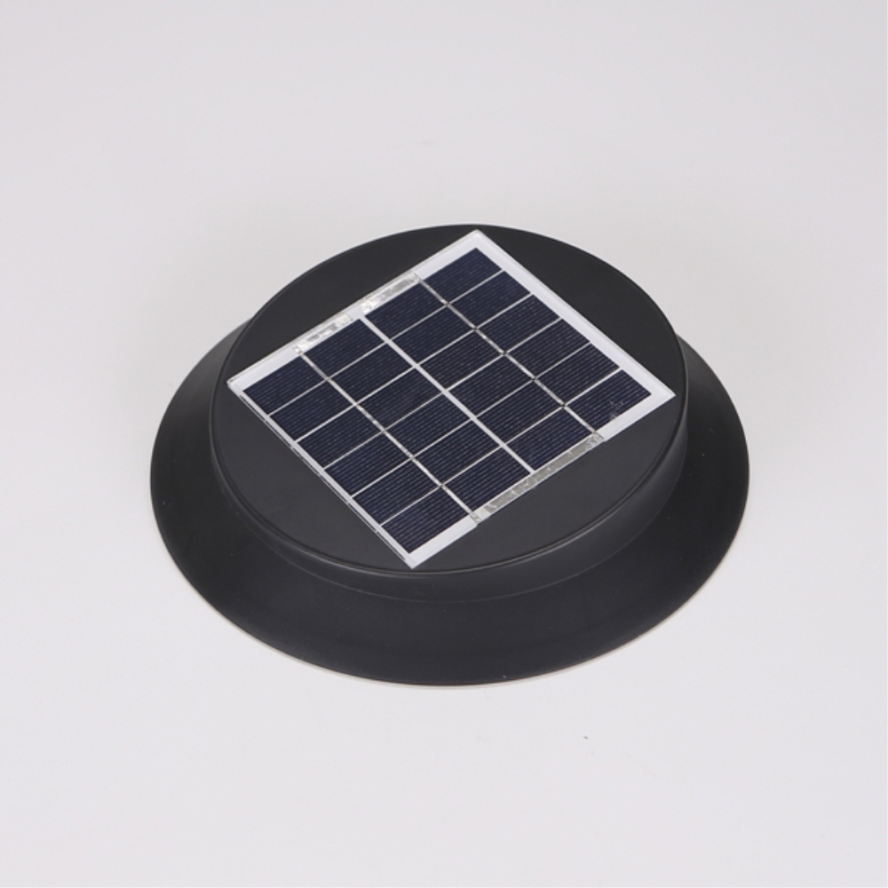 LED 태양광 벽등 정원등 60LED 30W 블랙 주광색 계단 테라스 팩형 잔디등 겸용 - 상세 이미지 3
