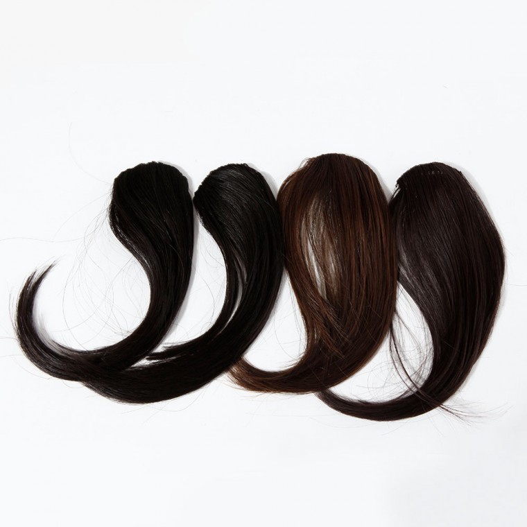 사이드뱅 앞머리 옆머리 부분 가발 붙임머리 - 상품 이미지