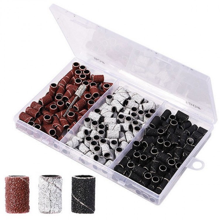 네일 샌딩밴드 대용량 210pcs - 메인 이미지