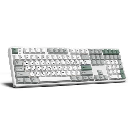 한성컴퓨터 GK798PRO 유무선 기계식 메탈 화이트 (라벤더 또각)