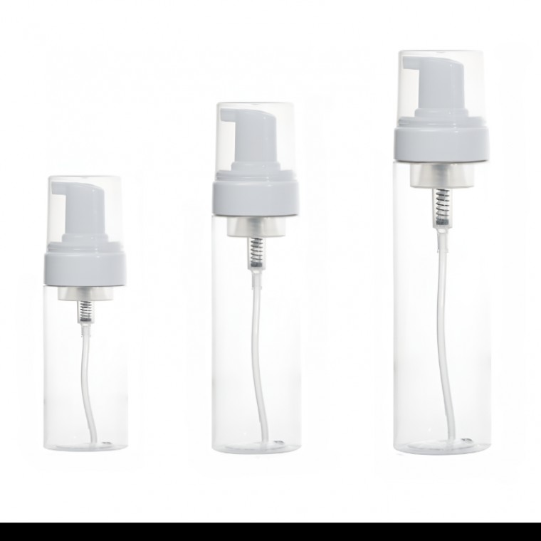 투명 거품용기 거품 메이킹 클렌징워터 디스펜서 200ml - 메인 이미지