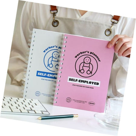 노트 워커스 자영업자 플래너 (일하는 사람2 6개월 만년형)